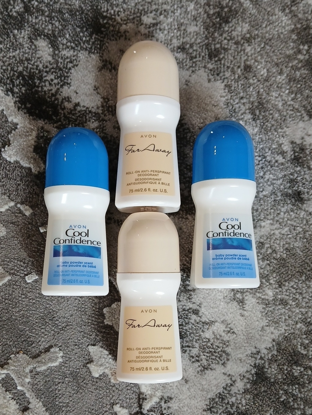🩷AVON Anti-Perspirant Deodorant Far Away Cool Confidence Bundle